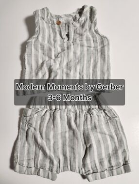 3-6 Months Modern Moments By Gerber Baby Outfit